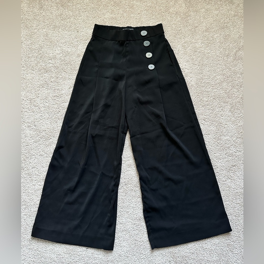 Zara Wide Leg Ankle Pants